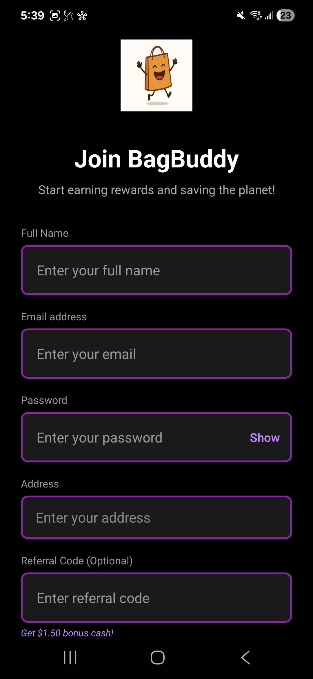 Advertiser Partner Signup