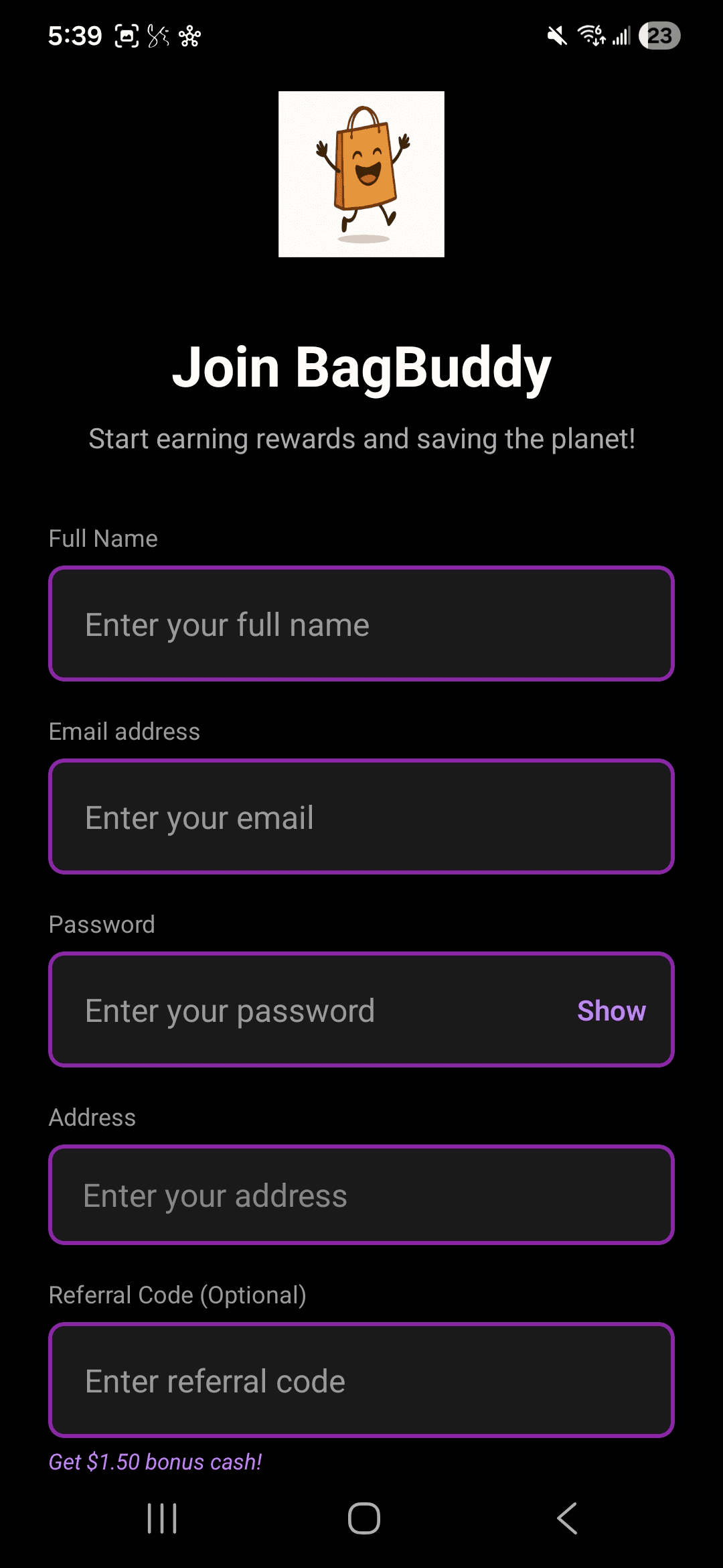 Advertiser Partner Signup